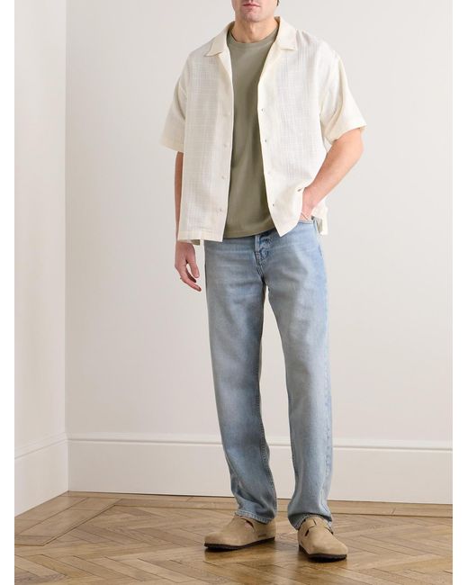 FRAME Natural Cotton-Jersey T-Shirt for men