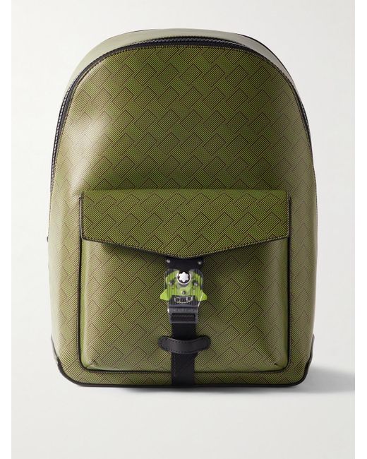 Montblanc Green Extreme 3.0 Printed Leather Backpack for men