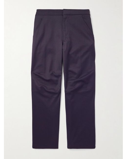 Pantaloni A Gamba Dritta di Nike in Blue da Uomo