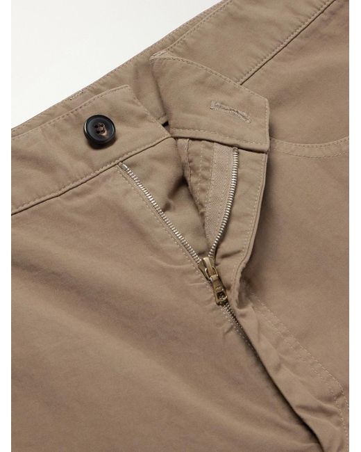 Dries Van Noten Natural Straight-Leg Cotton Trousers for men