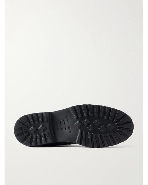Common Projects Black Suede Boots for men