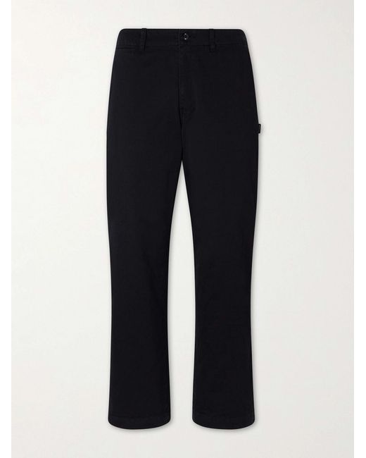 Neighborhood Blue Straight-Leg Cotton Chinos for men