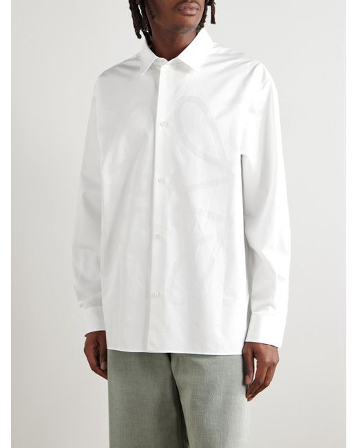 Camicia di Loewe in White da Uomo