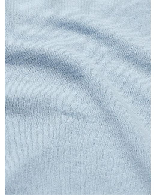 James Perse Sweatshirt aus Baumwoll-Jersey in Blue für Herren