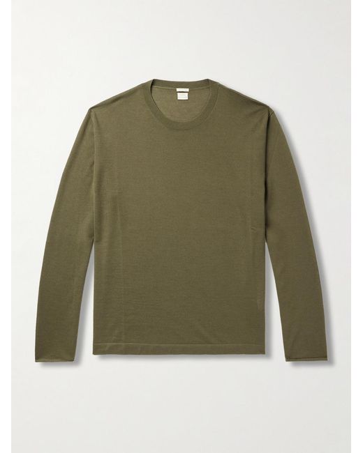 Massimo Alba Green Cashmere Sweater for men