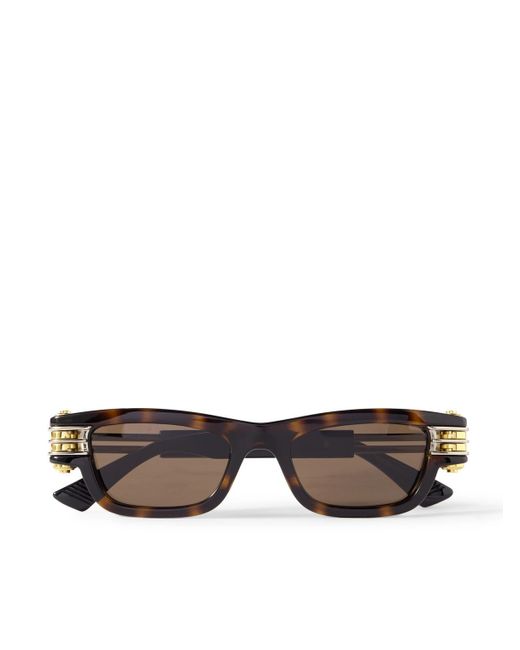 Bottega Veneta Multicolor D-Frame-Tone And Acetate Sunglasses for men