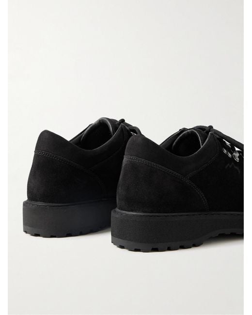 Diemme Cornaro Sneakers aus Veloursleder mit Gummibesatz in Black für Herren