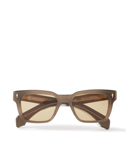 Jacques Marie Mage Natural Molino D-frame Acetate Sunglasses for men