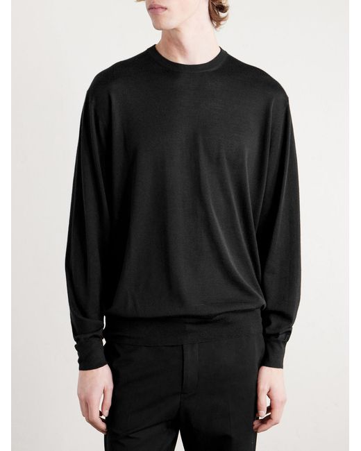 Tom Ford Black Cashmere Sweater for men