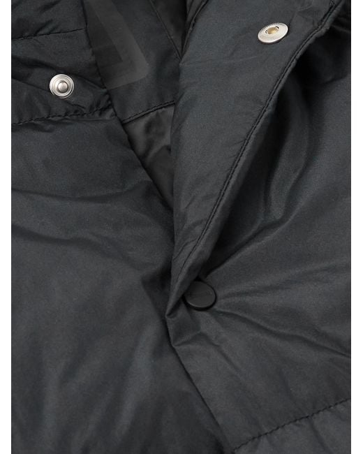 Laminar Black Quilted Shell Down Jacket for men