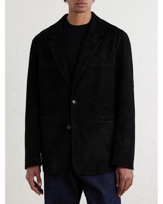 Valstar Black Suede Jacket for men