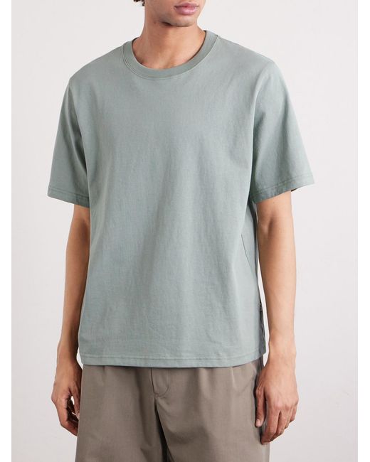 NN07 Green Jett 30026 Cotton-Jersey T-Shirt for men