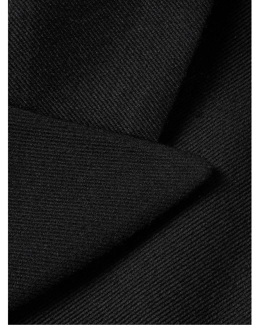 Cappotto Doppiopetto di The Row in Black da Uomo