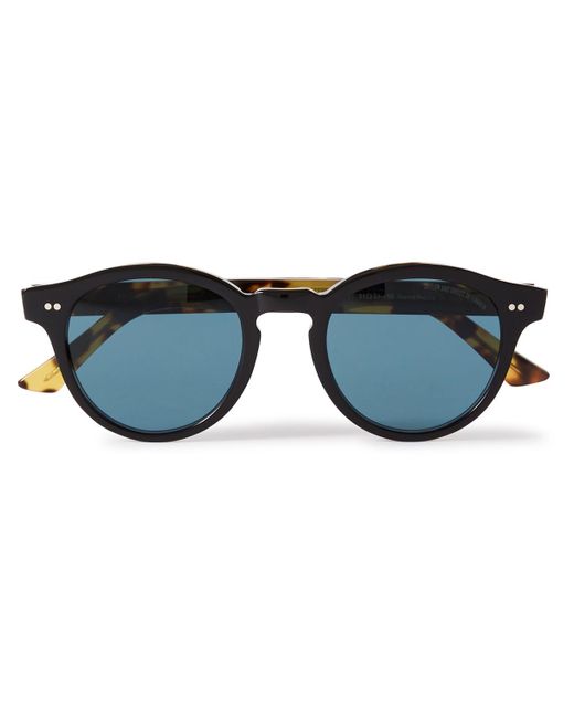 Cutler and Gross 1378 Round-frame Acetate Sunglasses in Black for Men ...