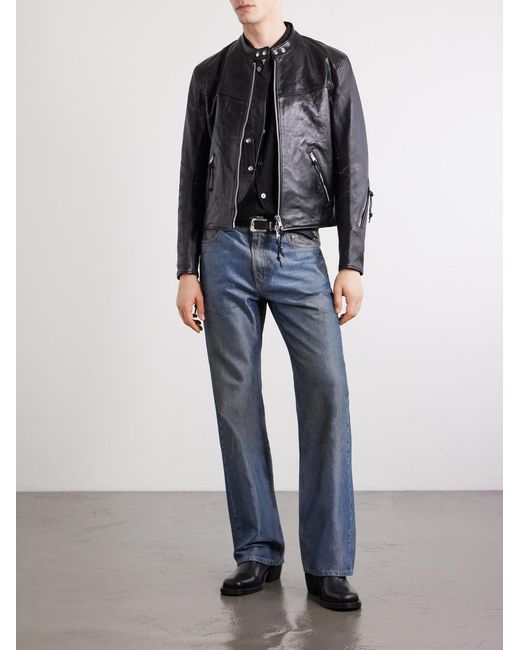 Our Legacy Blue Carlson Cut Straight-Leg Jeans for men
