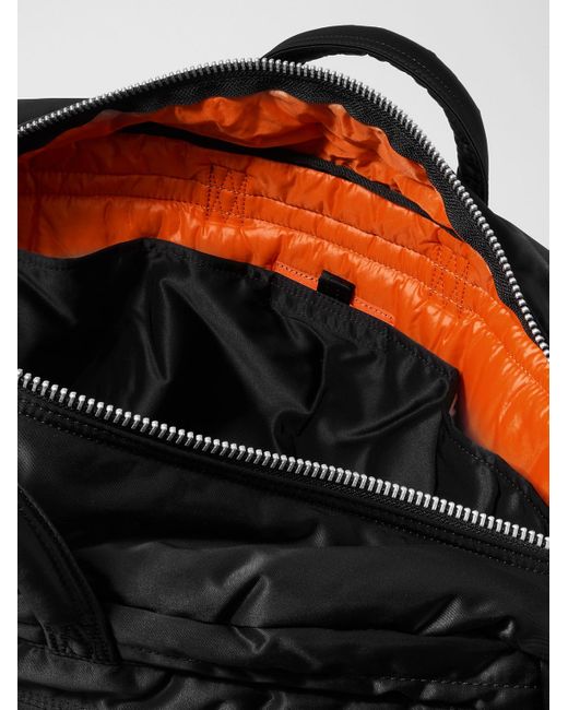 Porter-Yoshida and Co Black Tanker Nylon-Twill Duffle Bag for men