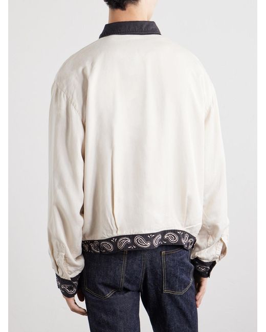 Kapital Natural Rayon Twill Jacket for men