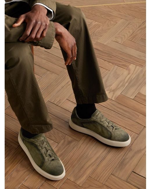 Sneakers di Officine Creative in Green da Uomo