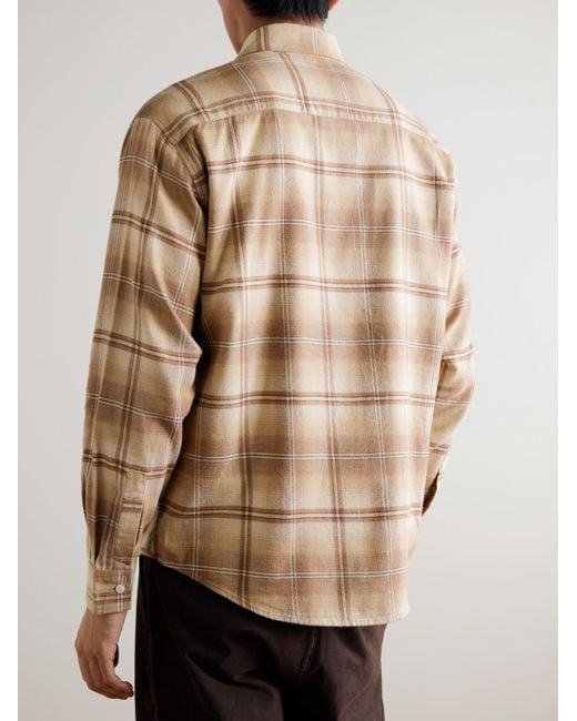 NN07 Natural Deon 5465 Organic Cotton-Flannel Shirt for men