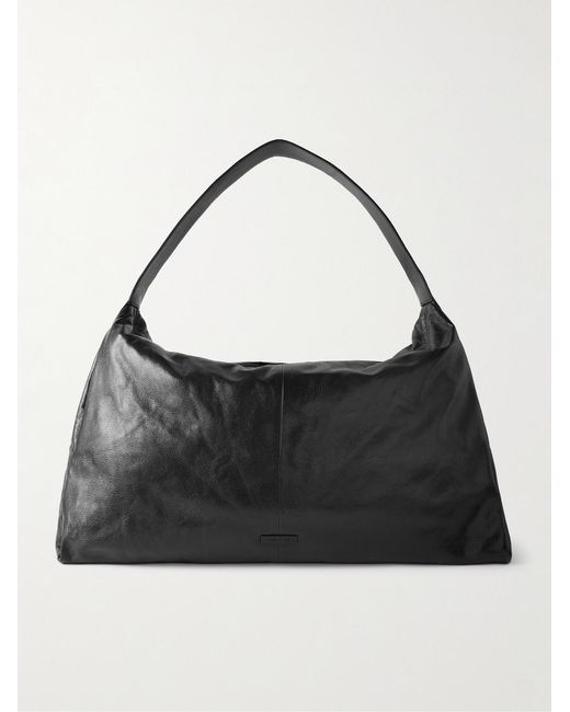 Fear Of God Black Moto Full-Grain Leather Tote Bag for men