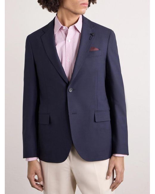 Lardini Blue Wool-blend Blazer for men