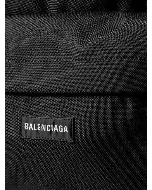 Balenciaga Explorer Rucksack aus Canvas in Black für Herren