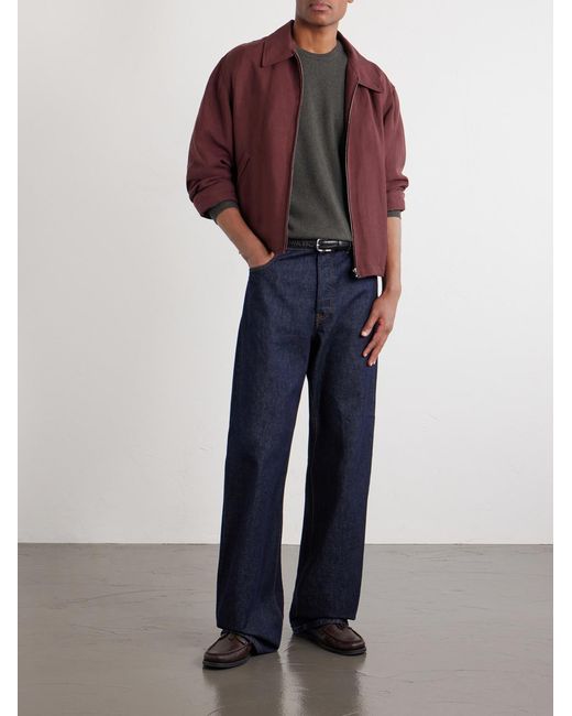 Fedeli Gray Cashmere Sweater for men