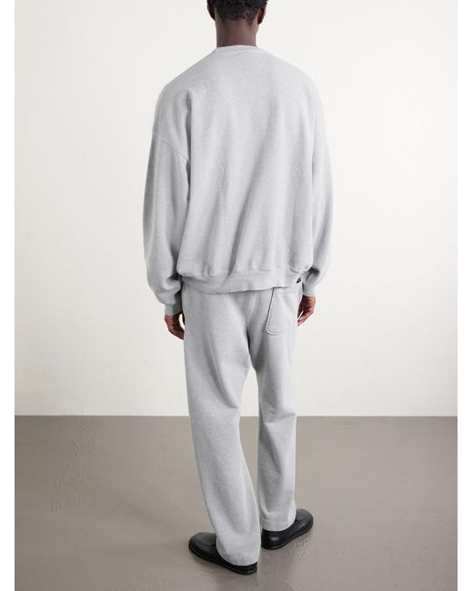 Remi Relief White Cotton-jersey Sweatshirt for men