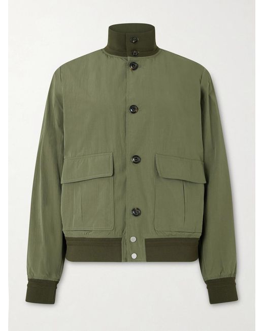 Valstar Green Ino Shell Bomber Jacket for men