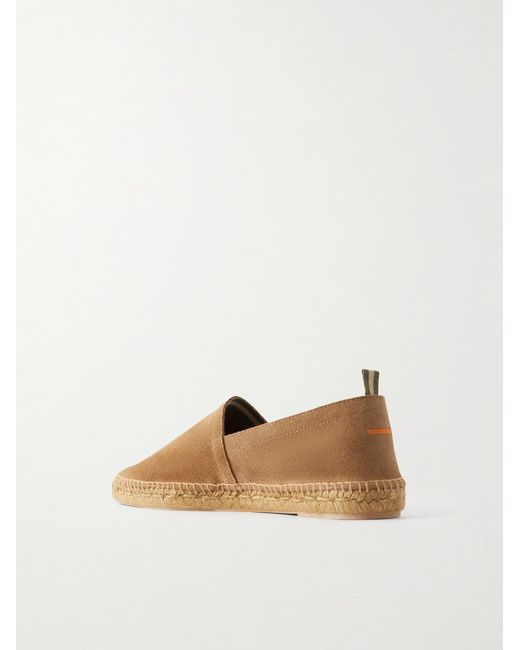 Castaner Brown Pablo Suede Espadrilles for men