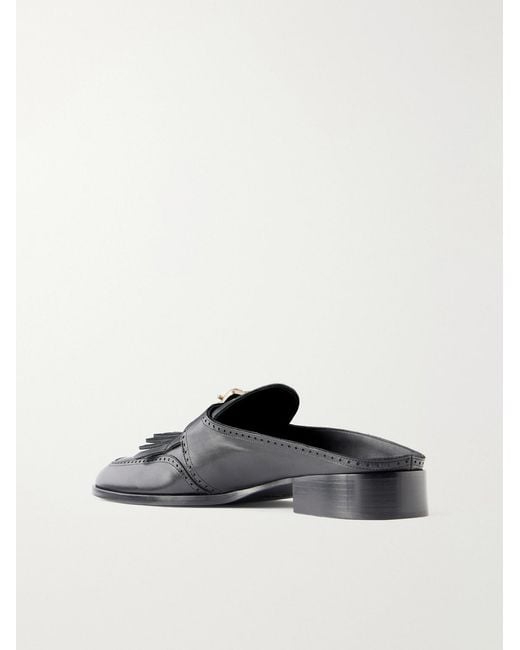 Enfants Riches Deprimes White Oxford Leather Loafers for men