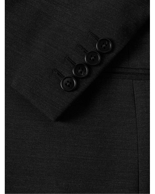 Blazer in lana vergine Abram di The Row in Black da Uomo