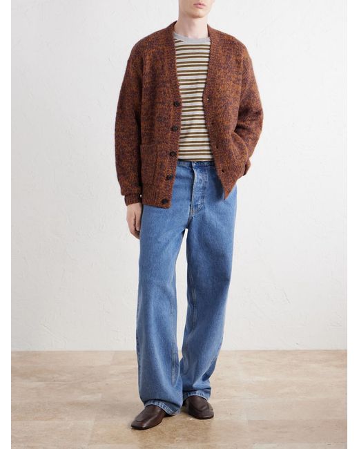 Dries Van Noten Brown Mounia Alpaca-blend Cardigan for men