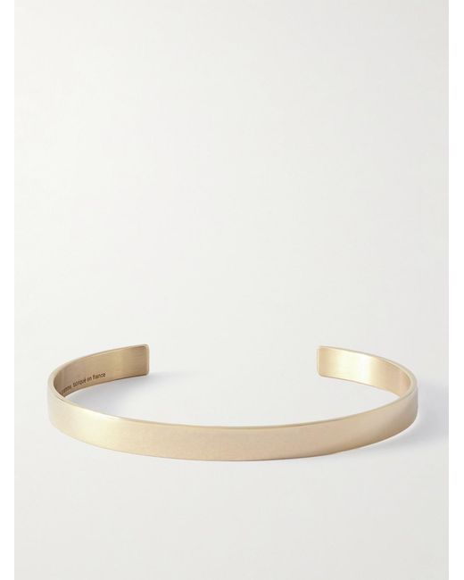 Le Gramme Natural Le 21 18-karat Gold Cuff for men