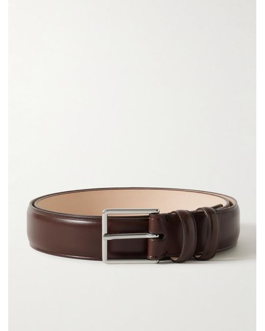 Paul Smith Brown 3Cm Leather Belt for men