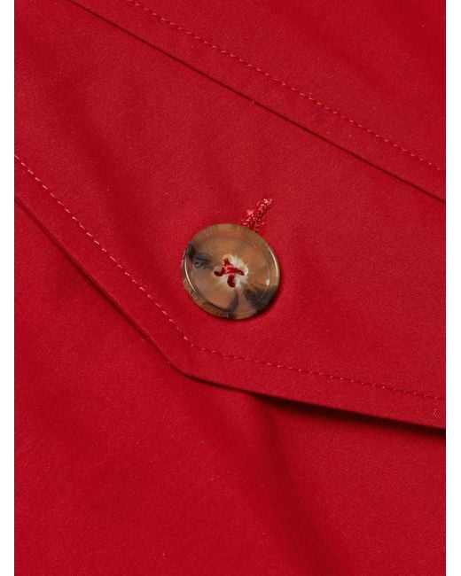 Giacca harrington in misto cotone G9 di Baracuta in Red da Uomo