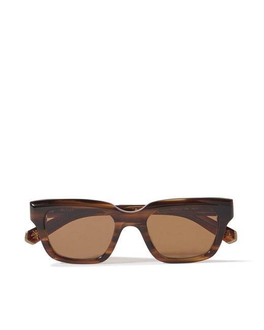 Mr. Leight Multicolor Maven Square-frame Tortoiseshell Acetate Sunglasses for men
