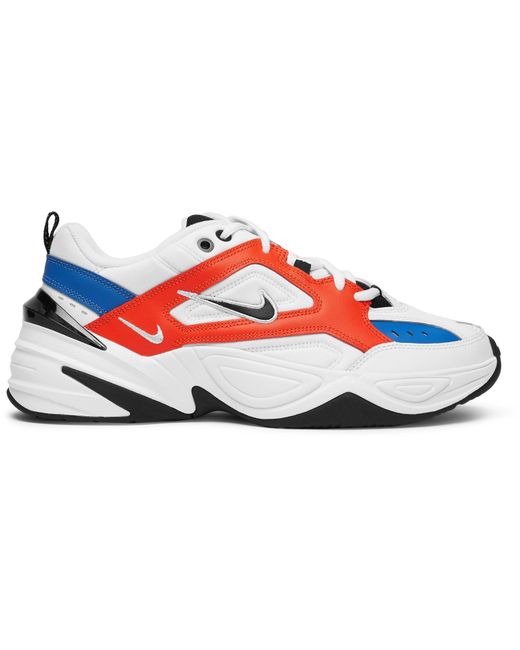 Nike Leather M2k Tekno Shoes in White for Men | Lyst Canada