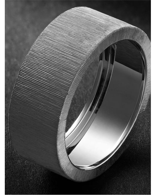 Buccellati Black Macri Eternelle Ring for men