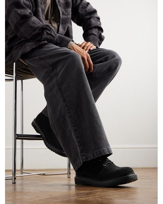 Our Legacy Black Suede Chukka Boots for men