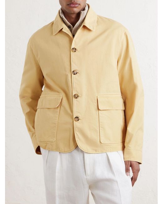 Valstar Natural Cotton-Canvas Field Jacket for men