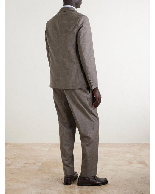 Officine Generale Brown Leon Wool for men