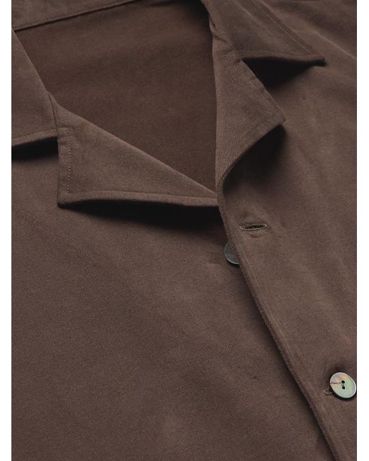 STÒFFA Brown Cotton-Twill Jacket for men