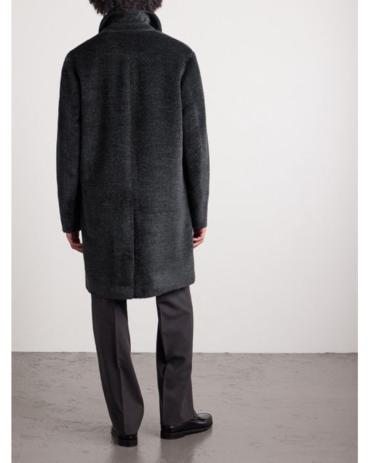Mr P. Gray Luxe Wool And Alpaca-blend Coat for men