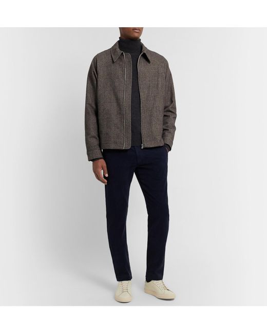 Raglan Sleeve Wool Golf Jacket 