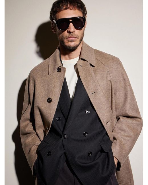 Jacques Marie Mage Black Jasper Aviator-style Acetate Sunglasses for men
