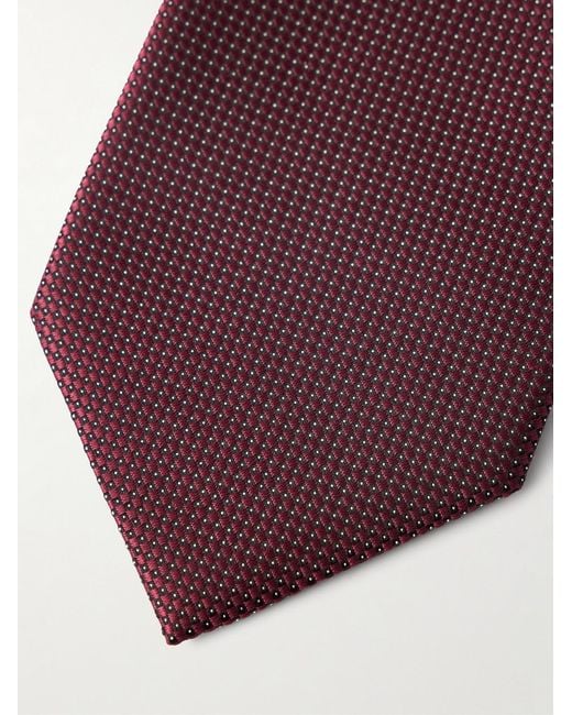 Tom Ford Purple 7cm Silk-jacquard Tie for men