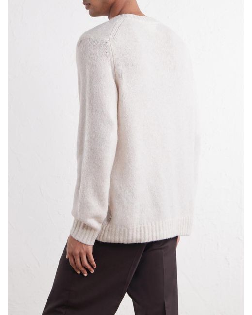 NN07 Natural Lee 6598 Merino Wool-Blend Sweater for men