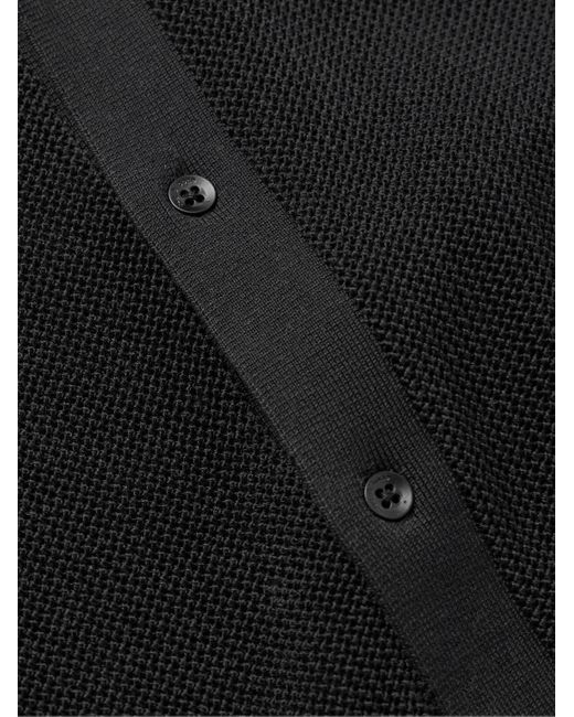 Rag & Bone Payton Hemd aus Baumwoll-Piqué in Black für Herren