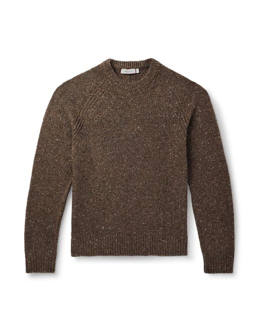 Canali Brown Wool-blend Sweater for men